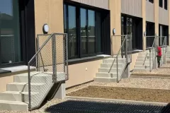 Garde corps inox pour résidence entière